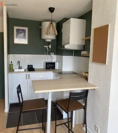 Studio meublé 26m² Grenoble 38000 - Lumineux, 2e étage - Photo 9