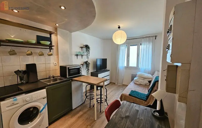 Studio meublé 17m² Grenoble 38100 - Idéal étudiant - Photo 3