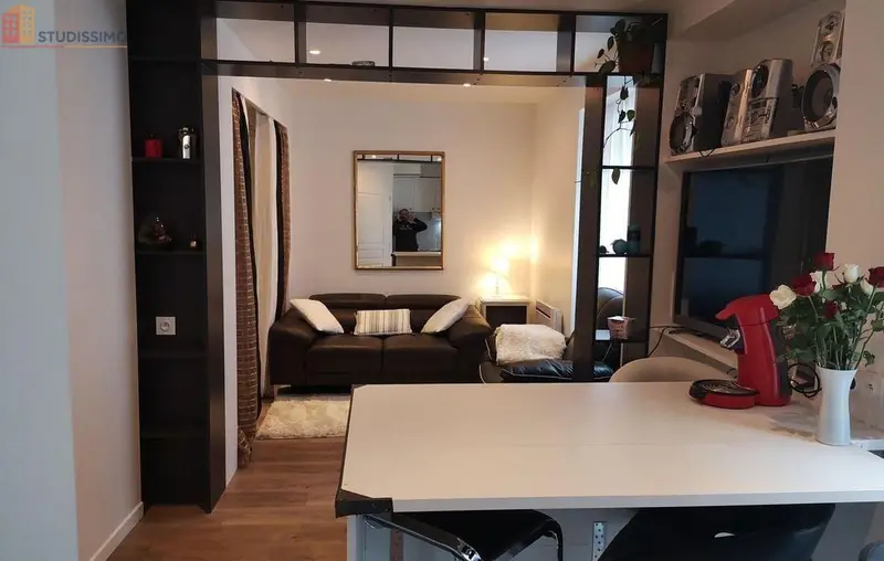 Studio meublé 28m² Allevard - Meublé, DPE C - Photo 9
