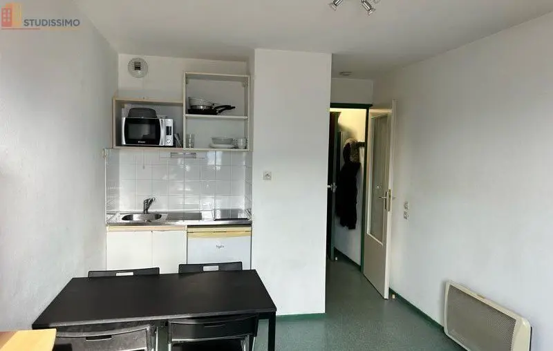 Studio meublé 18m² Saint-Martin-d'Hères - 5e étage, vue montagne - Photo 5