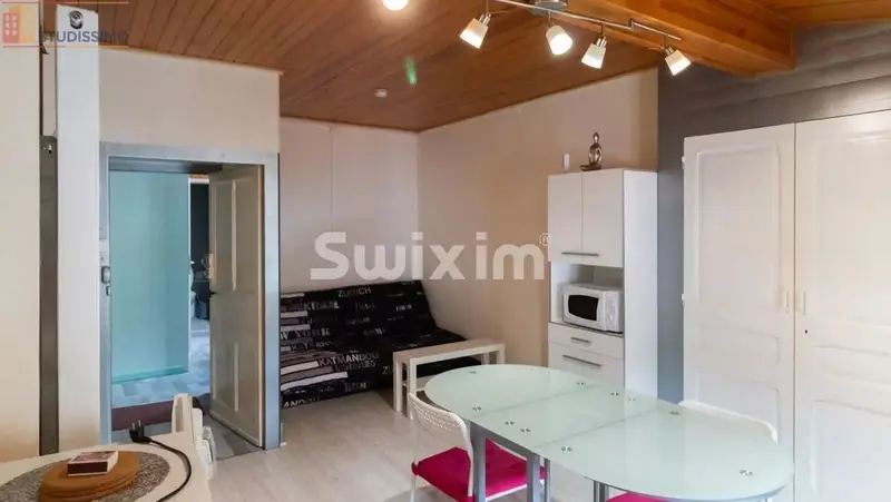Studio meublé 17m² Hauts de Bienne - Lumineux, dernier étage - Photo 2