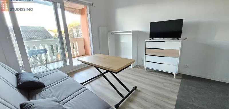 Studio meublé 19m² Dax 40100 - Meublé, DPE D - Photo 10