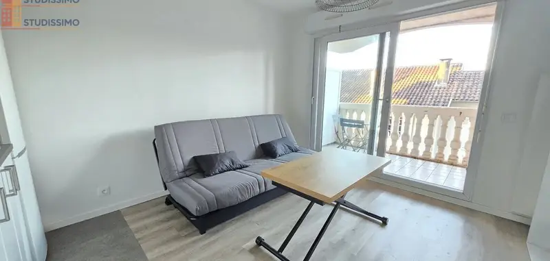 Studio meublé 19m² Dax 40100 - Meublé, DPE D - Photo 7