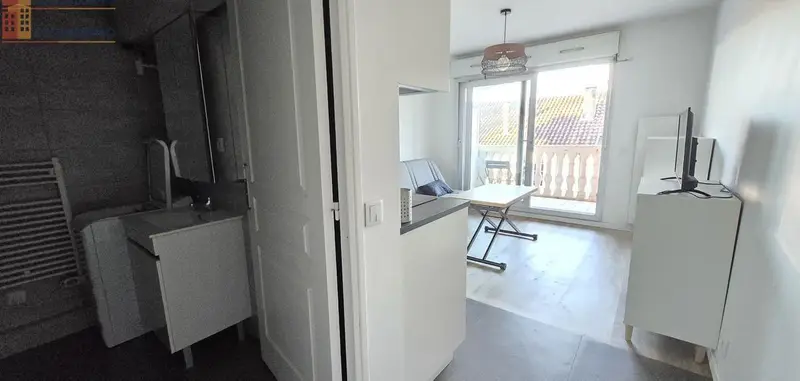 Studio meublé 19m² Dax 40100 - Meublé, DPE D - Photo 3
