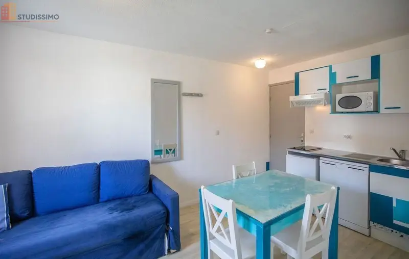 Studio meublé 28m² Soustons - Meublé, DPE D - Photo 25