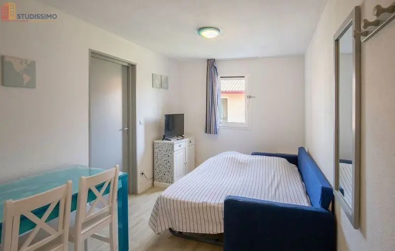Studio meublé 28m² Soustons - Meublé, DPE D - Photo 18