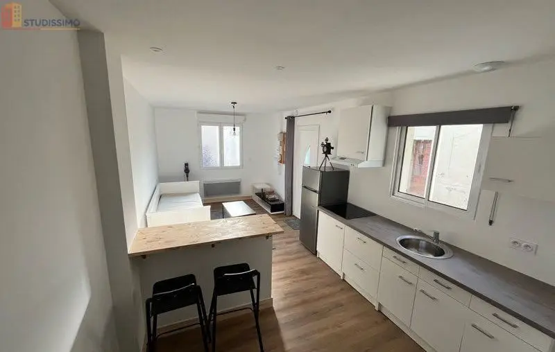 Studio meublé 30m² Blois - Avec extérieur, meublé - Photo 2
