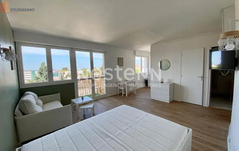 Studio meublé 29m² Blois - Étage élevé, lumineux - Photo 9