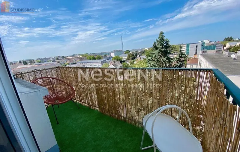 Studio meublé 29m² Blois - Étage élevé, lumineux - Photo 4