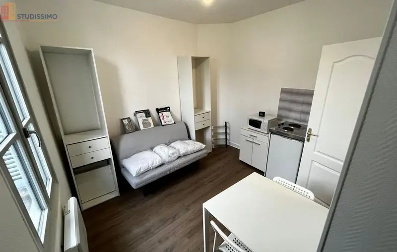 Studio meublé 12m² Blois centre - Proche gare - Photo 4