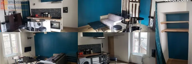 Studio meublé 27m² Blois centre - Proche hypercentre, meublé - Photo 15