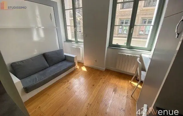 Studio meublé 13m² Saint-Étienne 42000 - Meublé, DPE D - Photo 5
