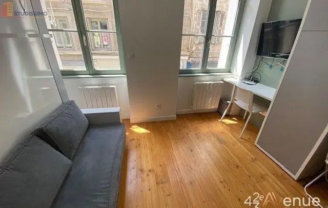 Studio meublé 13m² Saint-Étienne 42000 - Meublé, DPE D - Photo 3