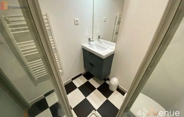 Studio meublé 13m² Saint-Étienne 42000 - Meublé, DPE D - Photo 2