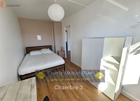 Studio meublé 9m² Saint-Étienne 42000 - Lumineux, 7e étage - Photo 1