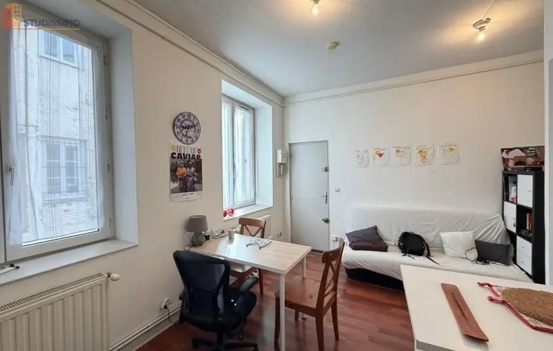 Studio 22m² Saint-Étienne - DPE D, 1er étage - Photo 5