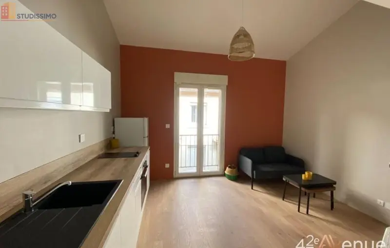 Studio meublé 21m² Saint-Étienne 42000 - Meublé, DPE D - Photo 6