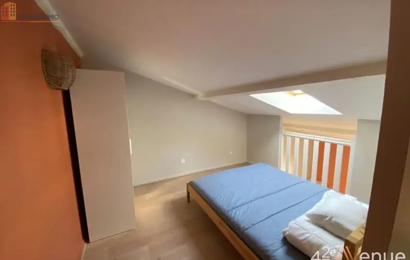 Studio meublé 21m² Saint-Étienne 42000 - Meublé, DPE D - Photo 4