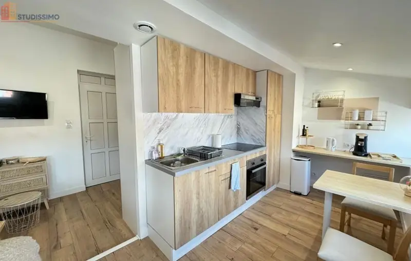 Studio meublé 23m² Saint-Étienne 42000 - Lumineux, 5e étage - Photo 15