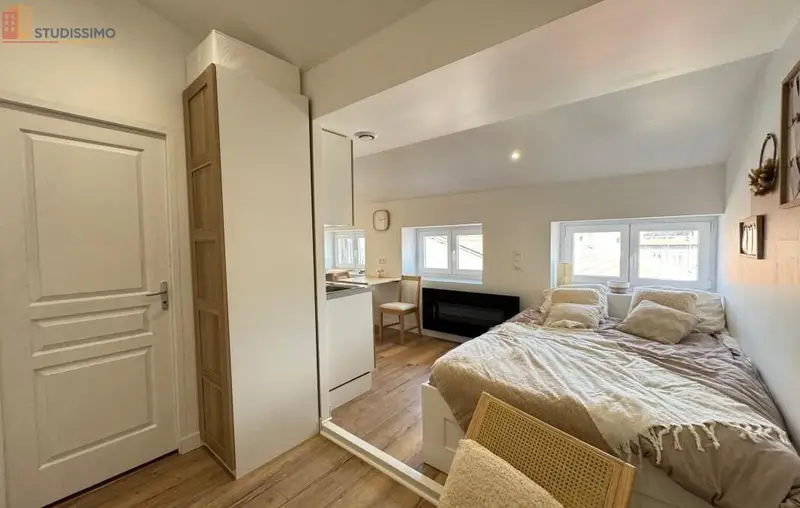 Studio meublé 23m² Saint-Étienne 42000 - Lumineux, 5e étage - Photo 11