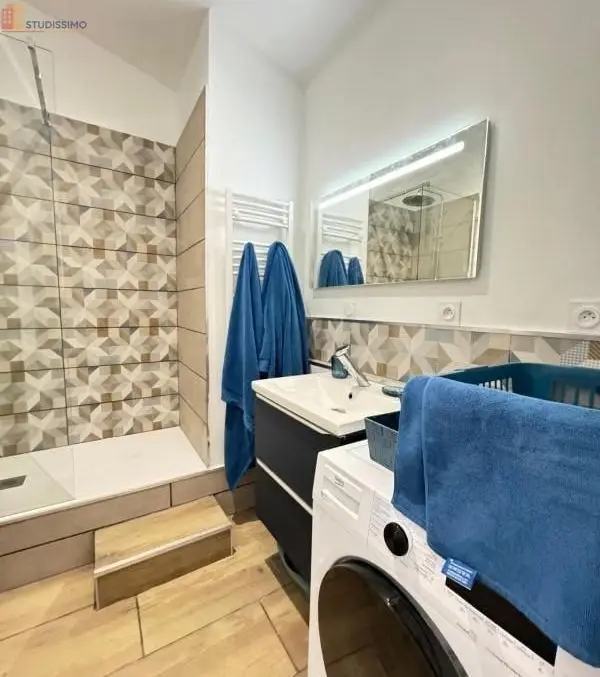 Studio meublé 23m² Saint-Étienne 42000 - Lumineux, 5e étage - Photo 10