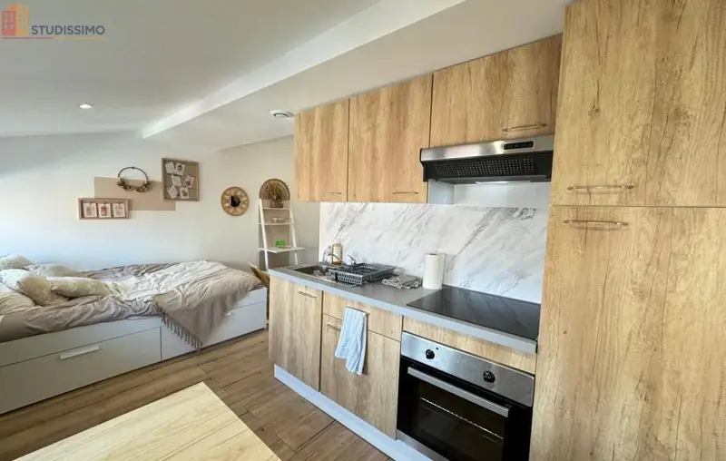 Studio meublé 23m² Saint-Étienne 42000 - Lumineux, 5e étage - Photo 7