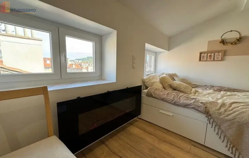 Studio meublé 23m² Saint-Étienne 42000 - Lumineux, 5e étage - Photo 1