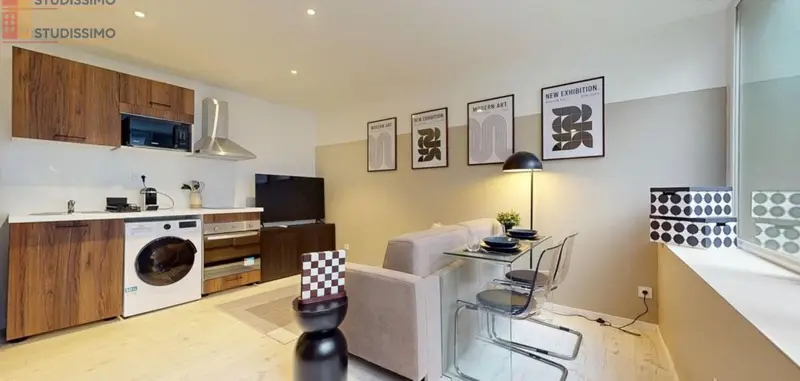 Studio meublé 21m² Saint-Étienne 42100 - Meublé, DPE C - Photo 25