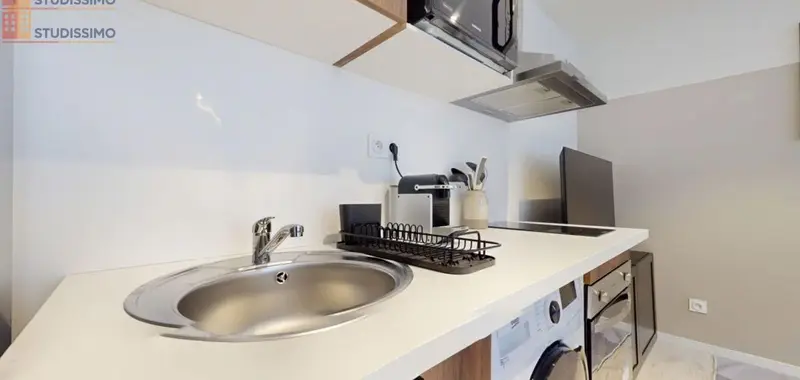 Studio meublé 21m² Saint-Étienne 42100 - Meublé, DPE C - Photo 5