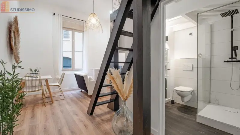 Studio meublé 26m² Saint-Étienne 42000 - Meublé, DPE C - Photo 29