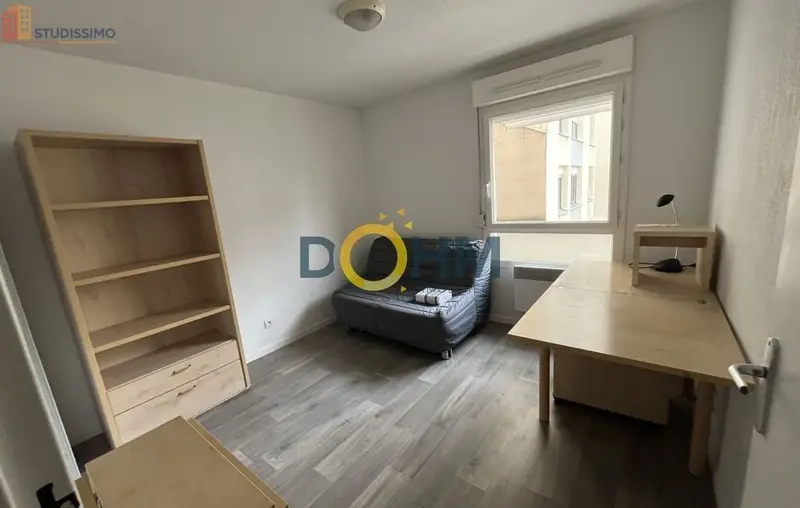 Studio meublé 18m² Saint-Étienne 42100 - Meublé, DPE D - Photo 8