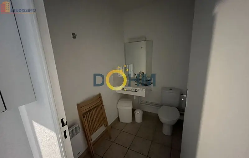 Studio meublé 18m² Saint-Étienne 42100 - Meublé, DPE D - Photo 2