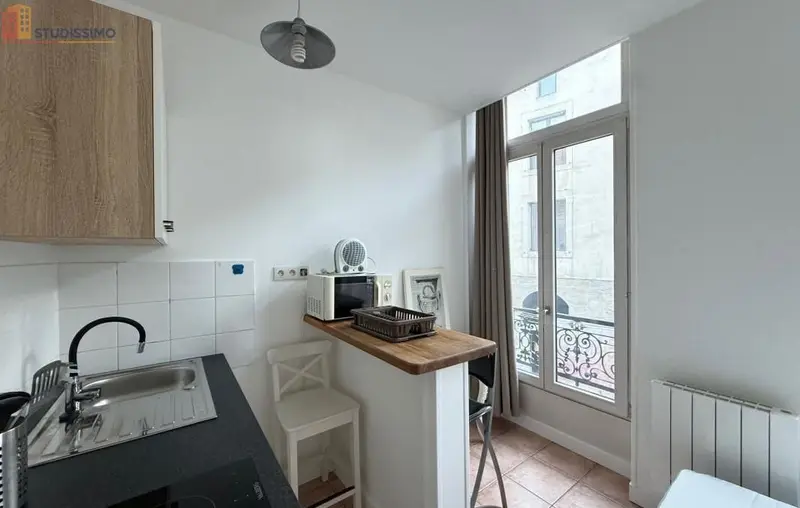 Studio meublé 15m² Saint-Étienne 42000 - Meublé, DPE D - Photo 12