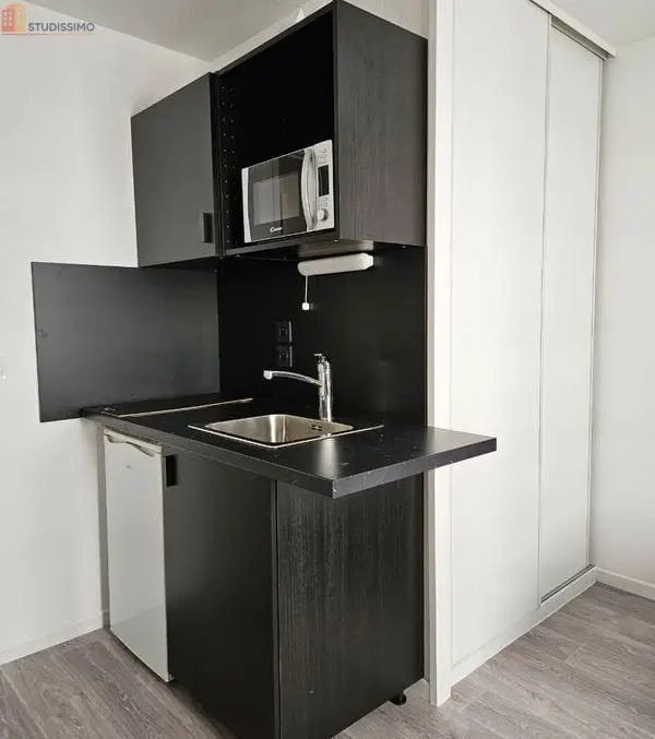 Studio meublé 19m² Saint-Étienne 42100 - Neuf, proche fac - Photo 2