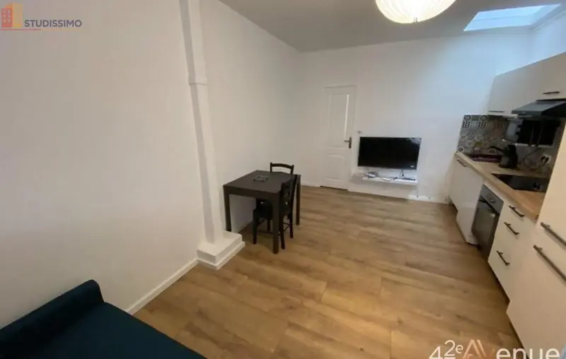 Studio meublé 28m² Saint-Étienne 42000 - Meublé, 1 pièce - Photo 2