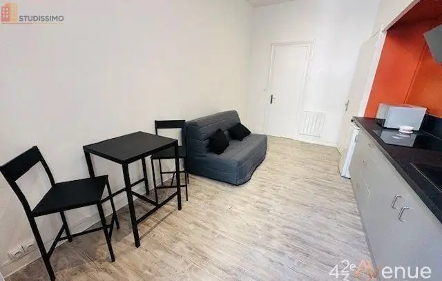 Studio meublé 19m² Saint-Étienne 42000 - Meublé, 1er étage - Photo 8