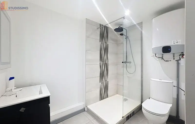 Studio meublé 27m² Saint-Étienne - Lumineux, 1er étage - Photo 17