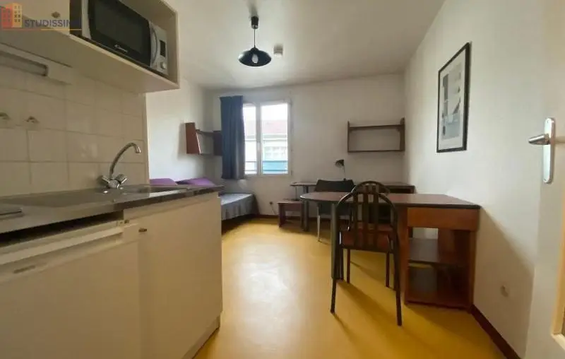 Studio meublé 19m² Saint-Étienne 42100 - Meublé, DPE D - Photo 15