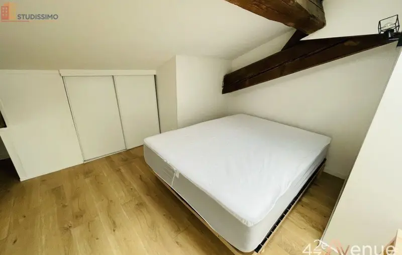 Studio 21m² Saint-Étienne 42000 - Meublé, dernier étage - Photo 26