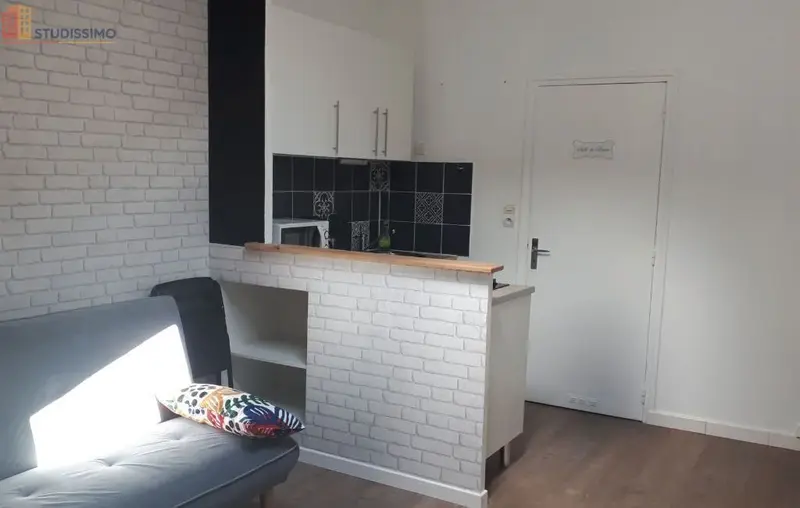 Studio 21m² Saint-Étienne 42000 - Meublé, 2e étage - Photo 4