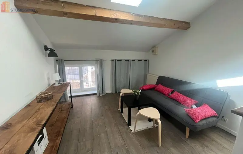 Studio 21m² Saint-Étienne 42000 - Meublé, 2e étage - Photo 3