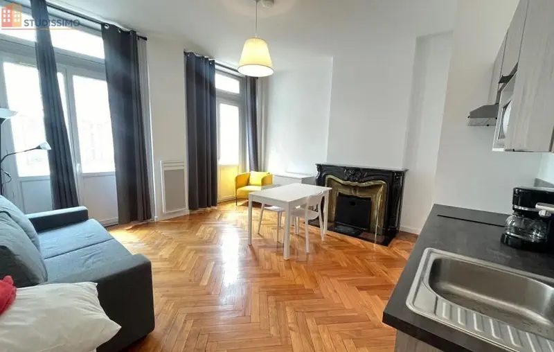 Studio 26m² Saint-Étienne 42000 - Meublé, DPE C - Photo 5