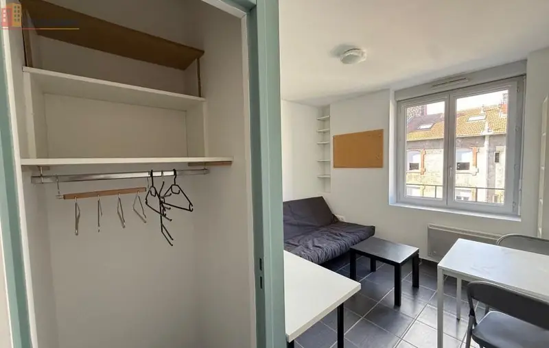 Studio meublé 17m² Saint-Étienne - Meublé, DPE C - Photo 4
