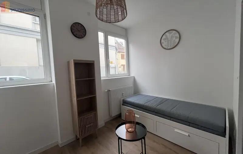 Studio meublé 15m² Saint-Étienne 42100 - Meublé, DPE D - Photo 1