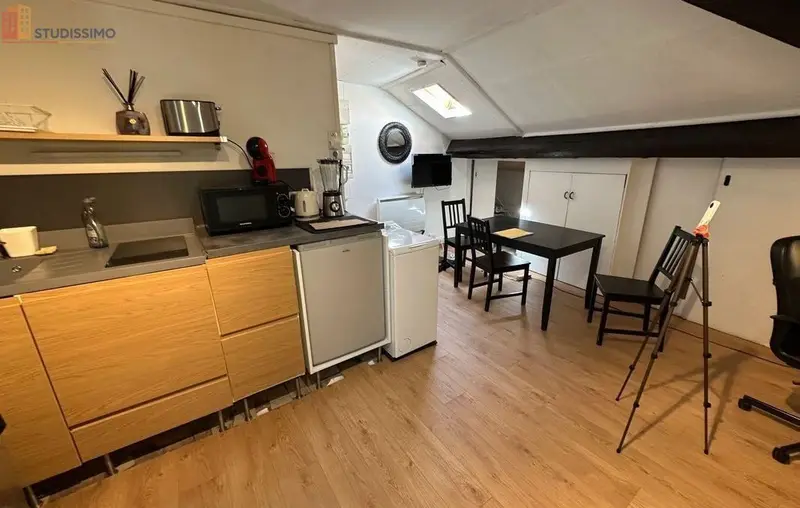 Studio meublé 19m² Saint-Étienne 42100 - Proche fac, lumineux - Photo 8