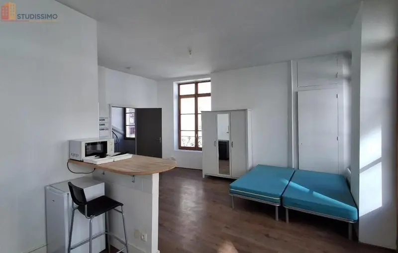 Studio meublé 31m² Saint-Étienne - Lumineux, 2e étage - Photo 5