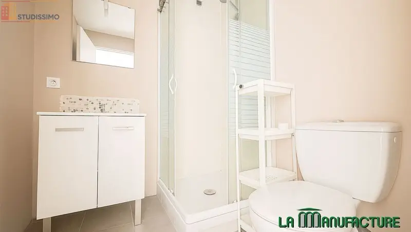 Studio meublé 27m² Saint-Étienne 42100 - Lumineux, 6e étage - Photo 8