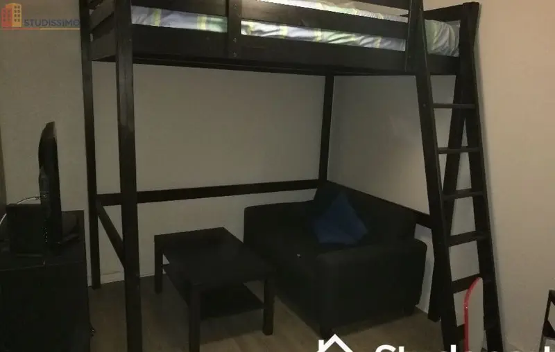 Studio meublé 39m² Saint-Étienne 42000 - Meublé, 1 pièce - Photo 1