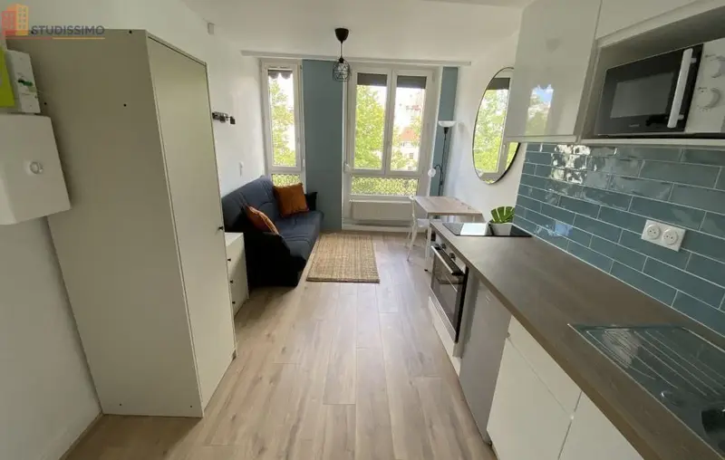 Studio 15m² Saint-Étienne - Meublé, 3e étage - Photo 14