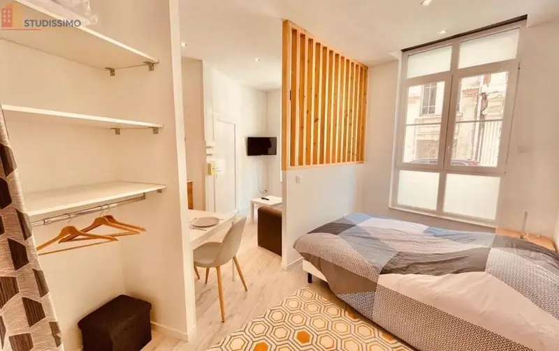 Studio 23m² Saint-Étienne centre - Meublé, lumineux - Photo 11